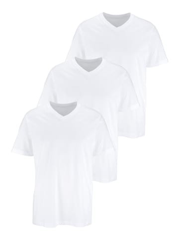 H.I.S T-Shirt in weiß