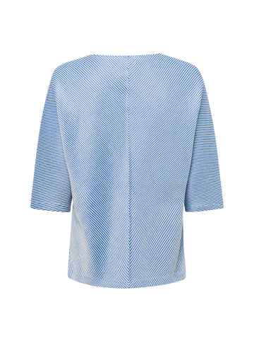 s.Oliver Sweatshirt in blau weiß