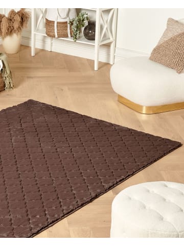 Beliani Shaggy GHARO in Braun - (W) 160 x (L) 230 cm