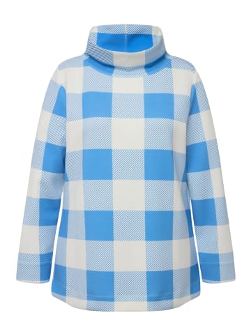 Ulla Popken Sweatshirt in himmelblau