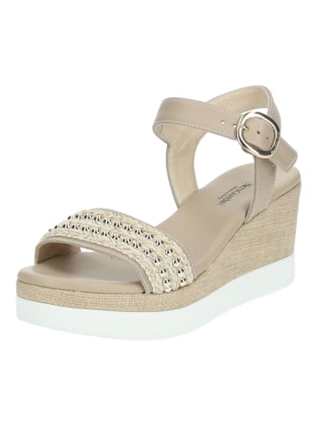 Nero Giardini Sandalen in Beige/Weiß