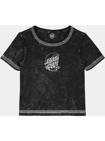 Santa Cruz Shirt "Moon Dot Reflection Front T-Shirt" in Schwarz