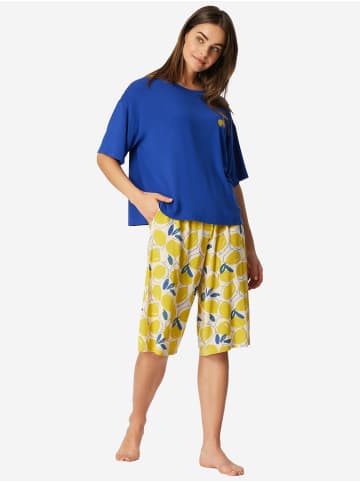 Schiesser Pyjama Casual Fashion in royal