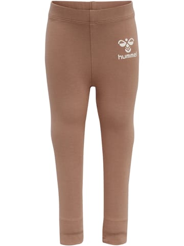 Hummel Verstellbare Taille Leggings Hmlmaule Kinder in BEAVER FUR
