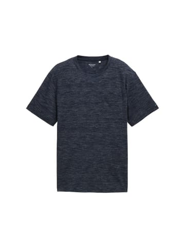 Tom Tailor Rundhals T-Shirt für Herren in blau