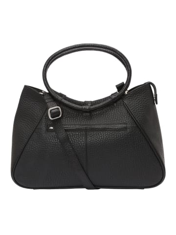 VLD VOi Leather Design Hirsch Ilona Handtasche Leder 40 cm in schwarz
