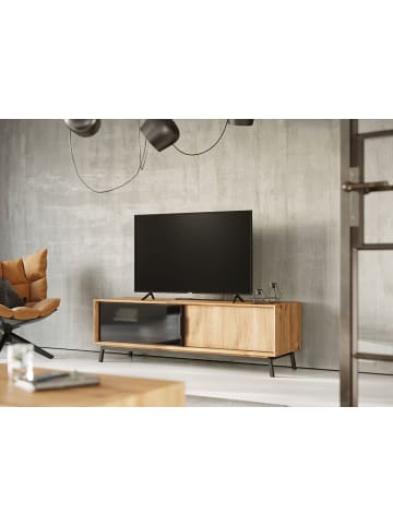 Feldmann-Wohnen Lowboard Modern Loft Eiche Natur 200 / 50 / 52cm