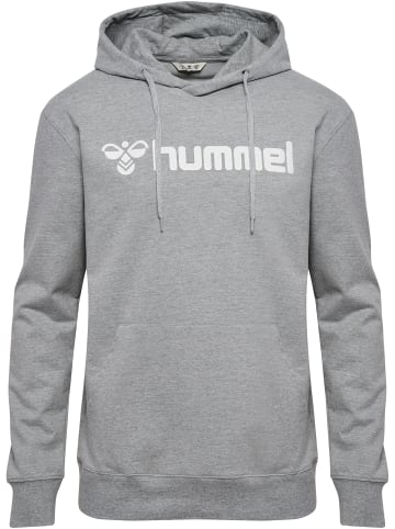 Hummel Verstellbare Taille Kapuzenpullover Hmlgo Erwachsene in GREY MELANGE