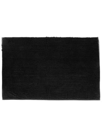 5five Simply Smart Badteppich TAPIS MINI CHENILLE in Schwarz, 50 x 80 cm
