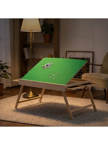 relaxdays Puzzletisch in Bunt