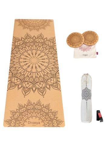 Divasya 6tlg. Yoga-Komfort-Set in Mandala-Design