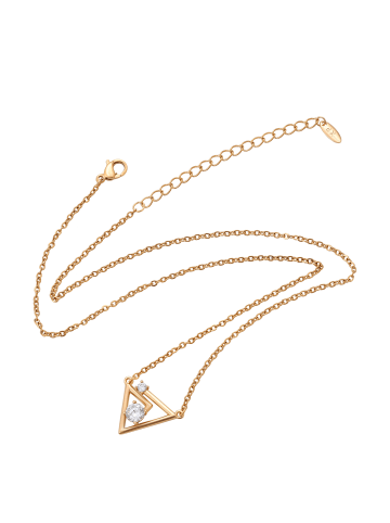 faina Women Chain Necklace in Rose Gold