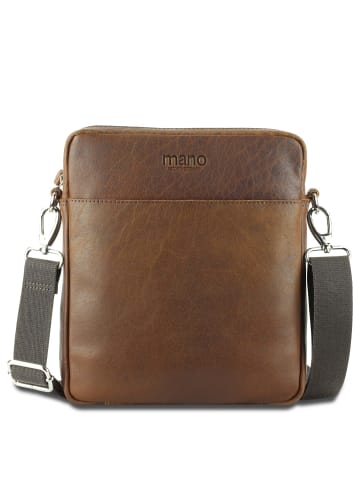 mano Don Paolo - Umhängetasche 25.5 cm (braun) in braun