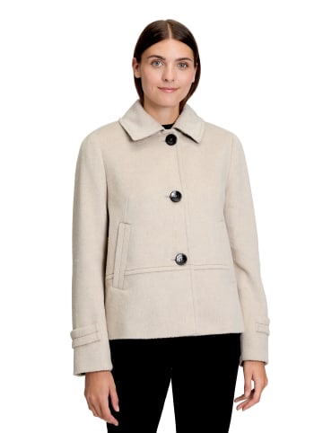 Gil Bret Wolljacke mit Kragen in Beige