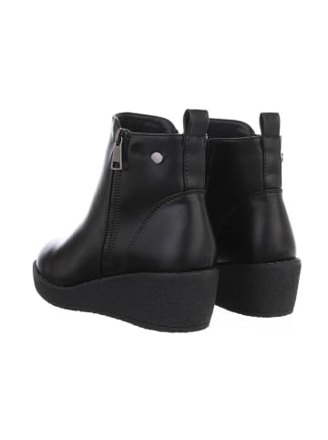 Ital-Design Stiefelette in Schwarz