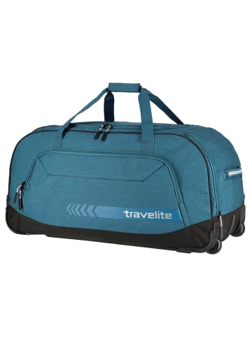 travelite Kick Off 2 Rollen Reisetasche 77 cm petrol