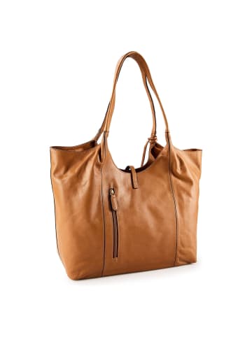 PICARD Whisper Schultertasche Leder 45 cm in cognac