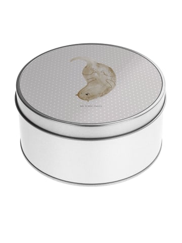 Mr. & Mrs. Panda Dose Otter Kopfüber ohne Spruch in Grau Pastell