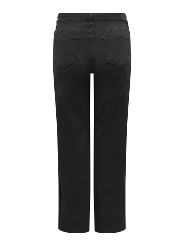 ONLY Carmakoma Jeans mit weitem Bein in Black Denim