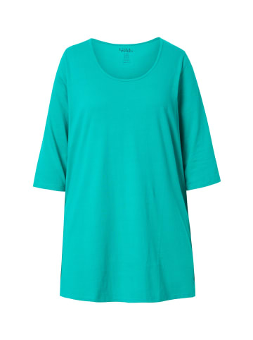 Ulla Popken Longshirt in dunkles mint