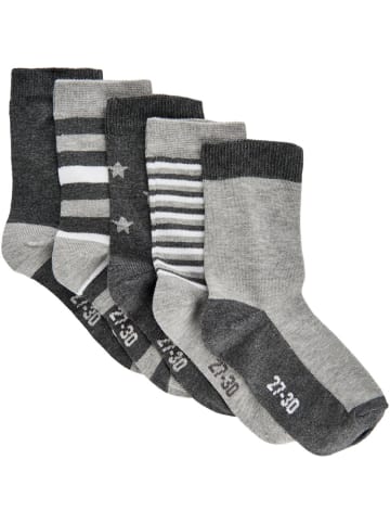 Minymo Kinder Socken in Grau