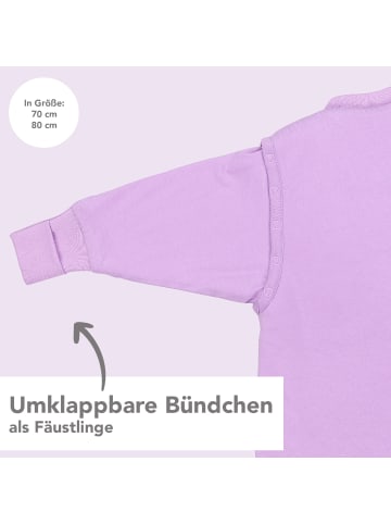 Schlummersack Babyschlafsack, 1.0 TOG in Lavendel