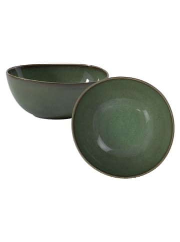 like. by Villeroy & Boch 2er Set Servierschüsseln Lave in ø 28,4 cm in Vert