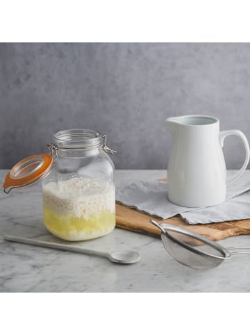 Kilner KILNER | Einkochglas, CLIP SQUARE, klar, 1,5 L