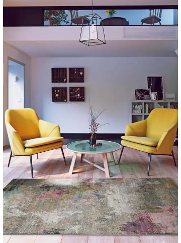 Atticgo Kurzflor-Teppich AMIRA in mehrfarbig