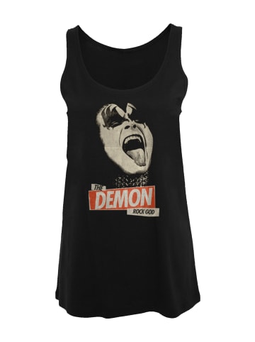 F4NT4STIC Tanktop Kiss Hard Rock Band Demon in schwarz
