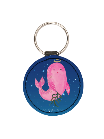 Mr. & Mrs. Panda Schlüsselanhänger Sternzeichen Jungfrau ohne Sp... in Sternenhimmel Blau