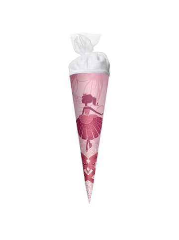 Schultüte klein 22 cm Ballerina in Rosa