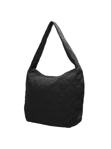 Seidenfelt Hetta Maxi Hobo - Schultertasche 42 cm (cool grey) in schwarz
