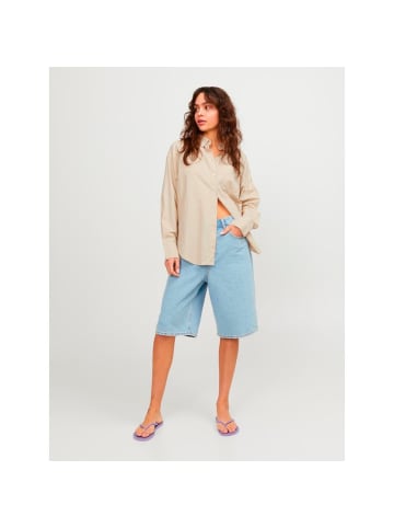 Jack & Jones Jamie LS RLX Hemd aus Leinenmischung in Beige