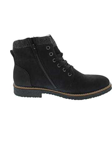 rieker Schnürstiefel Schwarz