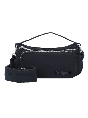 Desigual Modular Monza Schultertasche 24 cm in schwarz