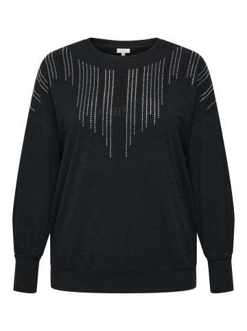 ONLY Carmakoma Sweatshirt in Black