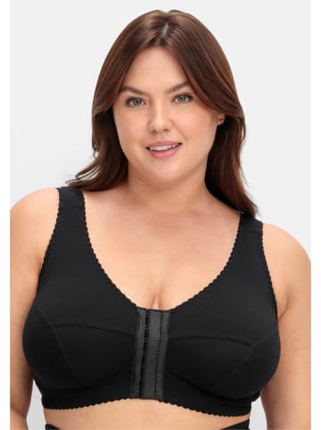 sheego Bügelloser BH in schwarz