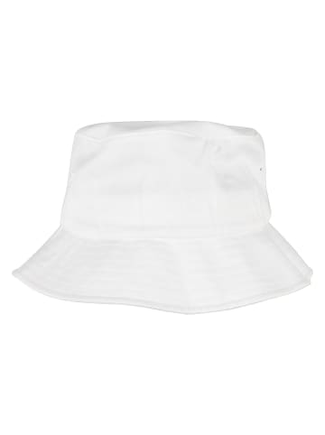  Flexfit Bucket Hat in white