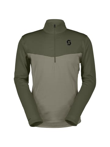 SCOTT M DEFINED LIGHT PULLOVER in Grau