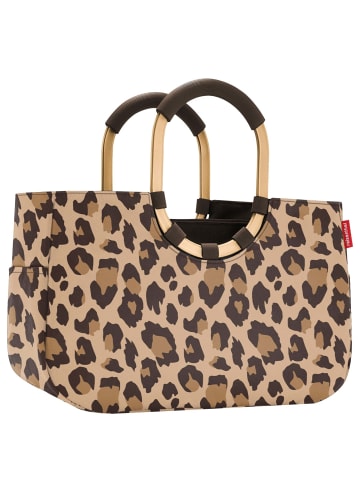 Reisenthel loopshopper M / Shopper 40 cm (teddy leo olive) in frame leo macchiato