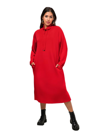 Ulla Popken Midikleid in neon rot