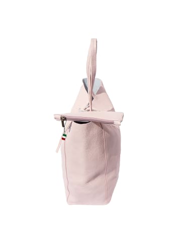 Florence Florence Shopper, Schultertasche Leder rosa ca. 30cm