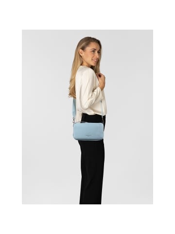 LIEBESKIND BERLIN Clarice Umhängetasche M Leder 27 cm in blue denim