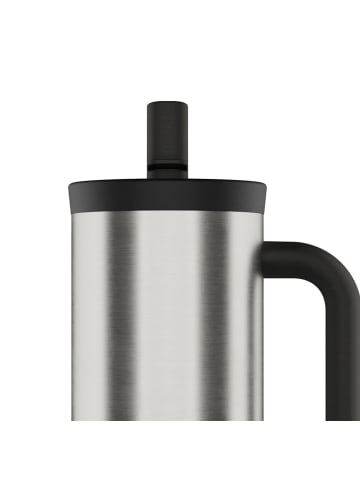 24Bottles Straw Trinkbecher 800 ml in brushed steel