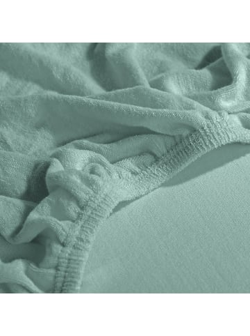 Erwin Müller Frottee Kinder-Spannbettlaken Erding in mint