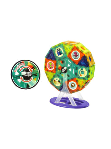 Wisam® Magnetische Bausteine 3D Karussell Set 71 Teile