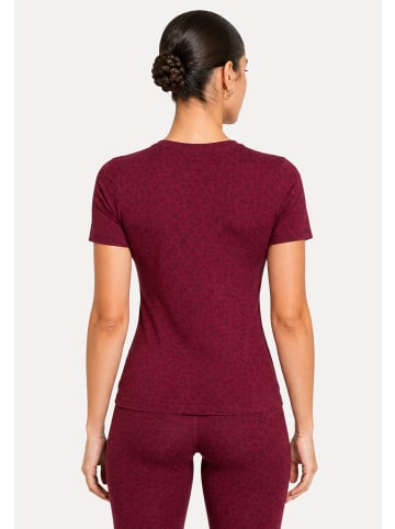 SMILODOX LEO T-Shirt Velvara in Rot Leo