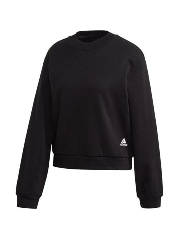 adidas Sweatshirt W ST CREW in Schwarz