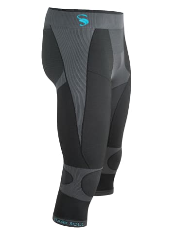 Stark Soul® 3/4 Funktionshose Seamless, Base Layer in Grau